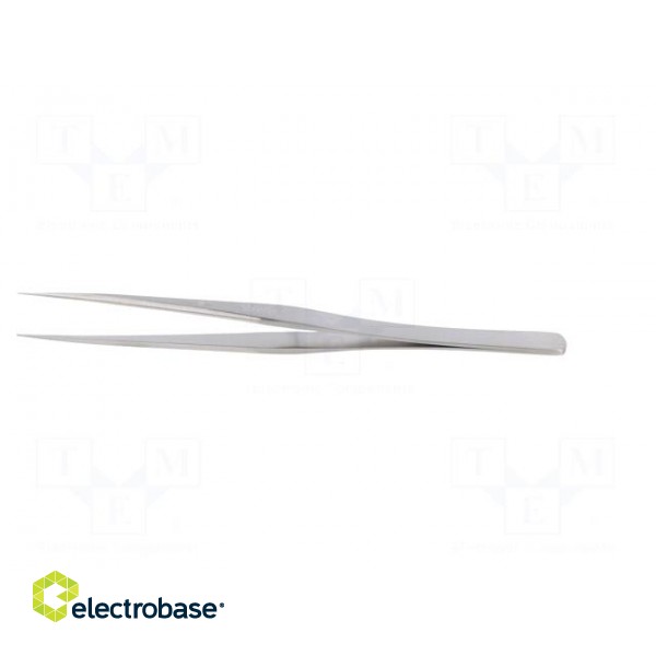 Tweezers | 127mm | for precision works | Blade tip shape: sharp фото 3