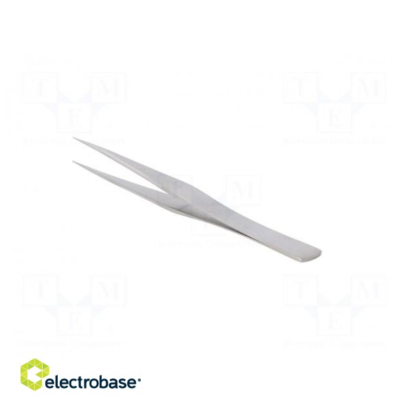 Tweezers | 127mm | for precision works | Blade tip shape: sharp фото 4