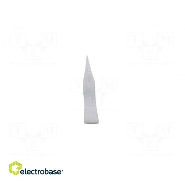 Tweezers | 127mm | for precision works | Blade tip shape: sharp image 5
