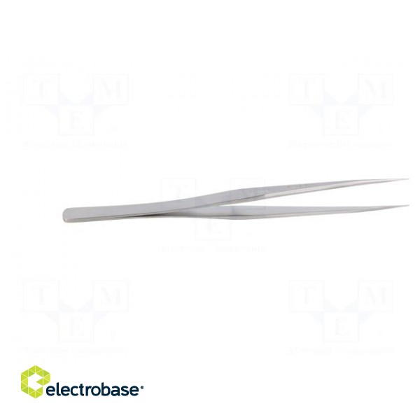 Tweezers | 127mm | for precision works | Blade tip shape: sharp paveikslėlis 7