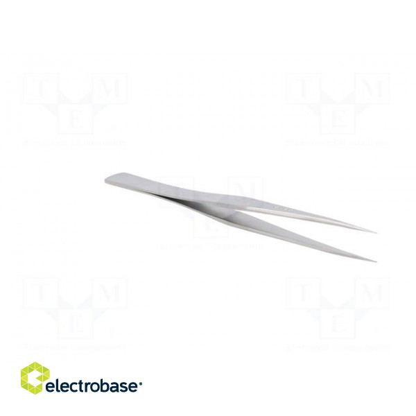 Tweezers | 127mm | for precision works | Blade tip shape: sharp фото 8