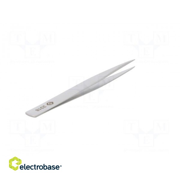 Tweezers | 130mm | for precision works | Blade tip shape: sharp image 6