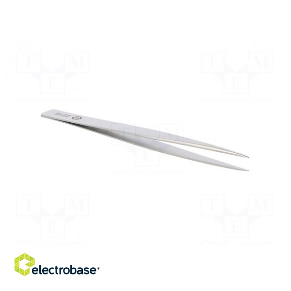 Tweezers | 130mm | for precision works | Blade tip shape: sharp image 8