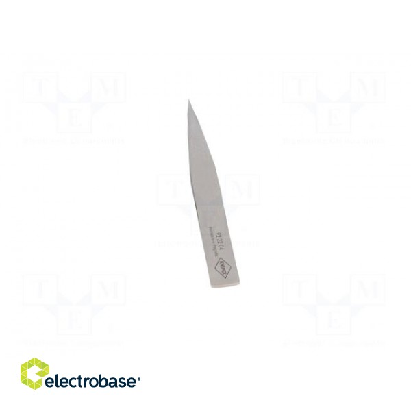 Tweezers | 130mm | for precision works | Blades: straight фото 5