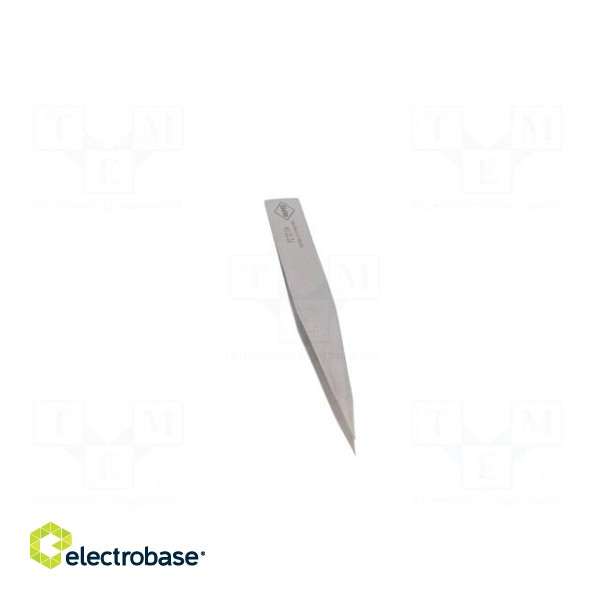 Tweezers | 130mm | for precision works | Blade tip shape: sharp image 9