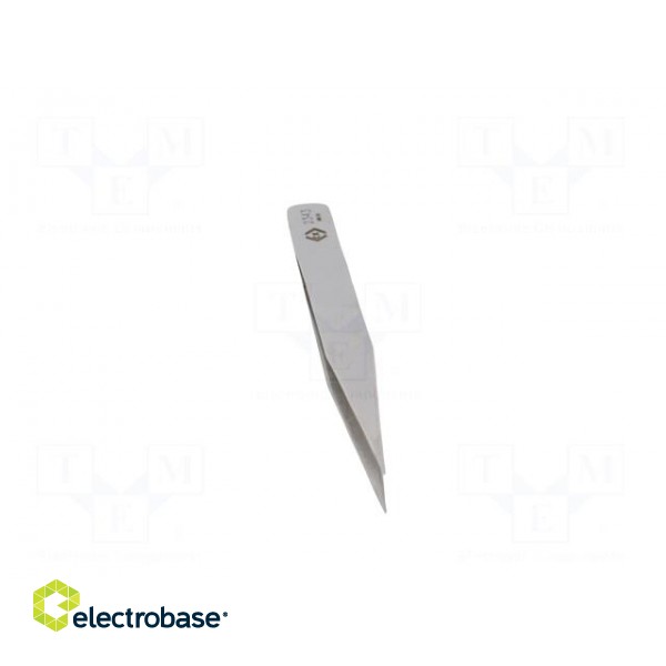 Tweezers | 130mm | for precision works | Blades: elongated,narrow фото 9