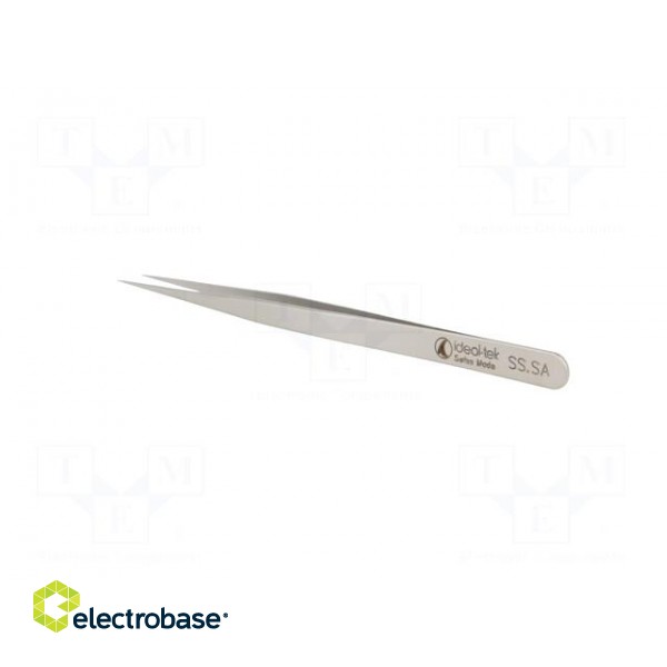 Tweezers | 140mm | for precision works | Blade tip shape: sharp image 4