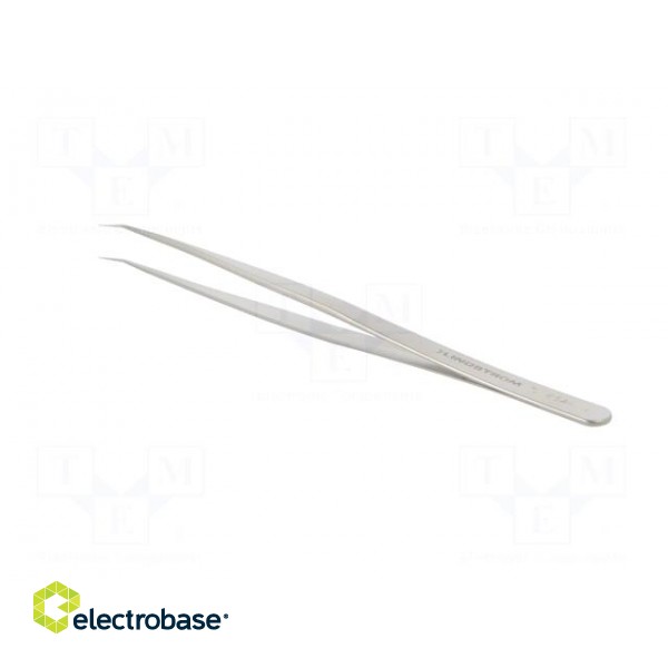 Tweezers | 140mm | for precision works | Blades: curved фото 4