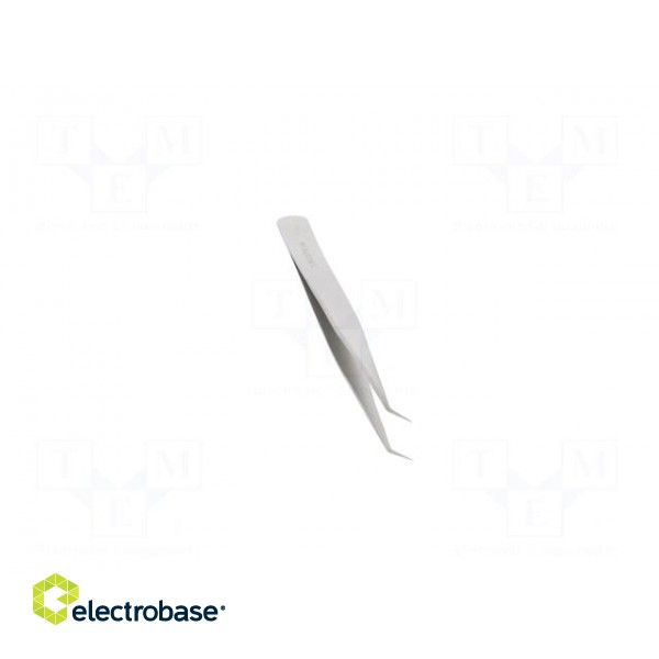 Tweezers | 140mm | for precision works | Blades: curved image 9