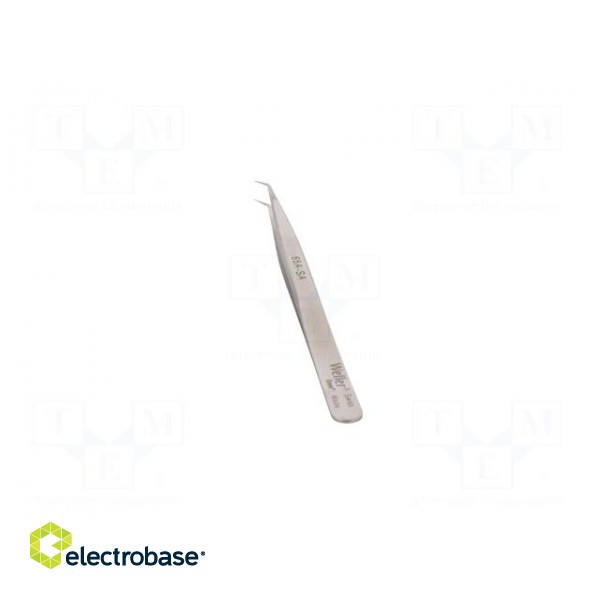 Tweezers | 140mm | for precision works | Blades: narrow,curved image 5