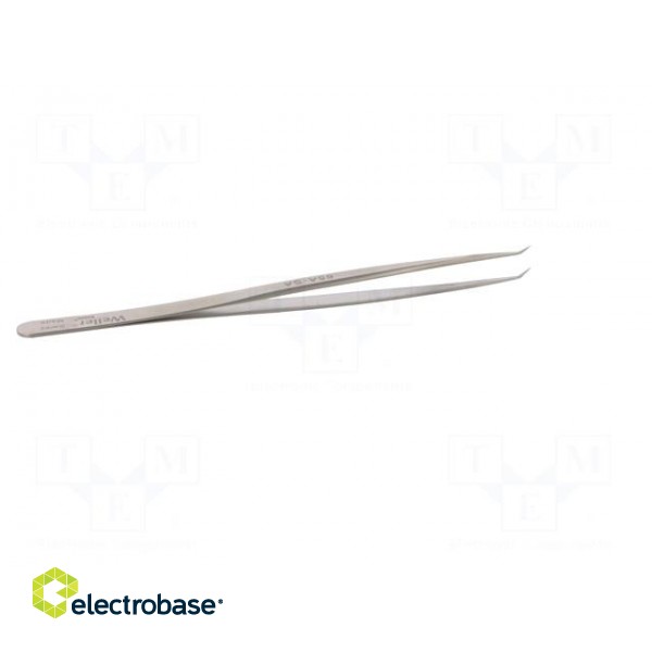 Tweezers | 140mm | for precision works | Blades: narrow,curved image 7
