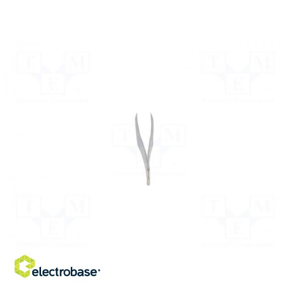 Tweezers | 140mm | for precision works | Blade tip shape: sharp image 5
