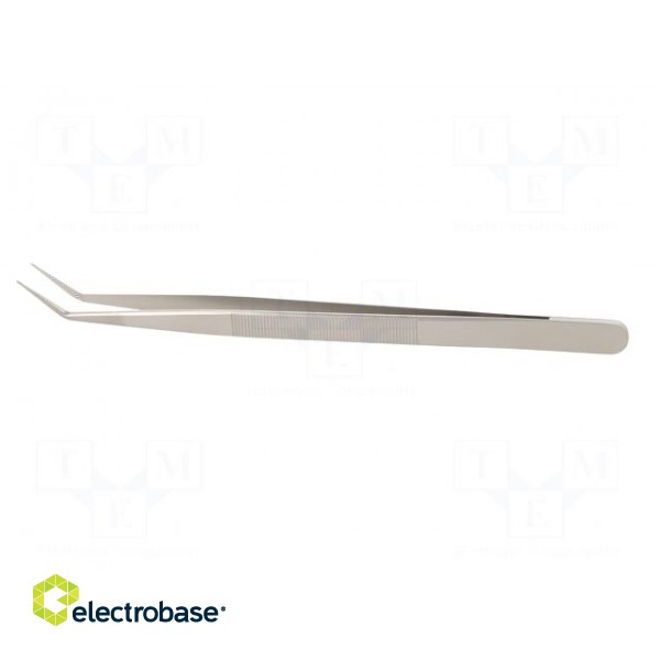 Tweezers | 150mm | for precision works | Blade tip shape: sharp image 3