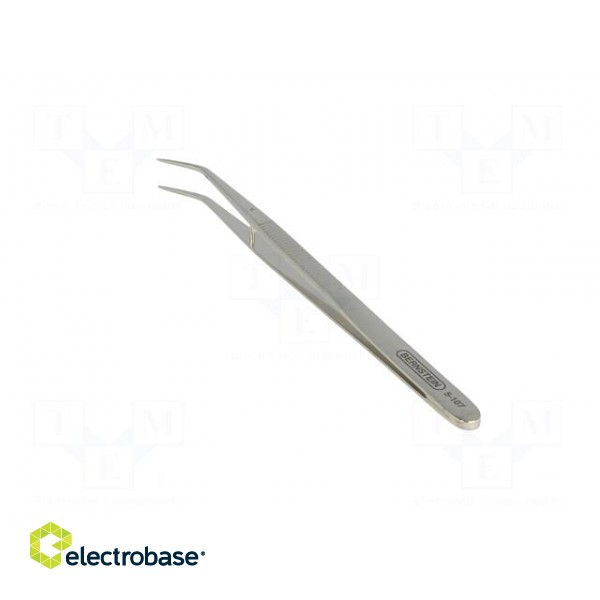 Tweezers | 150mm | for precision works | Blades: curved image 4