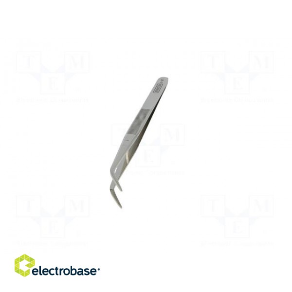Tweezers | 150mm | for precision works | Blades: curved image 9