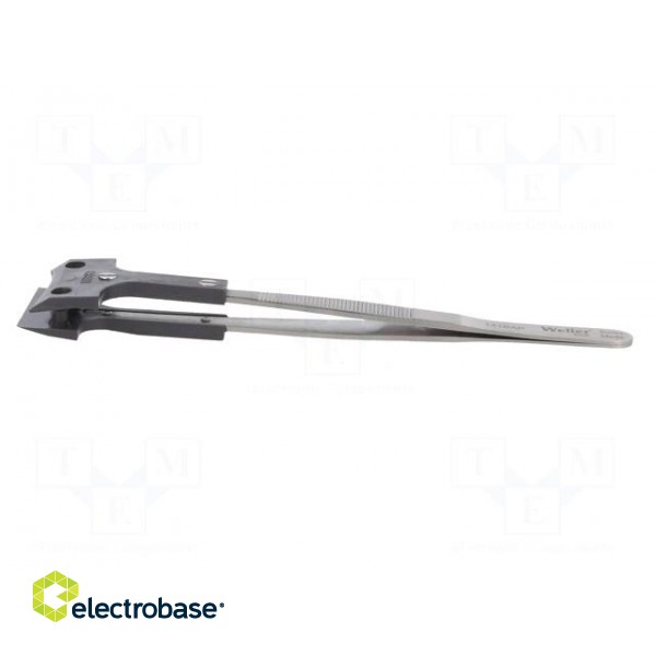 Tweezers | 150mm | for precision works | Blades: wide фото 3