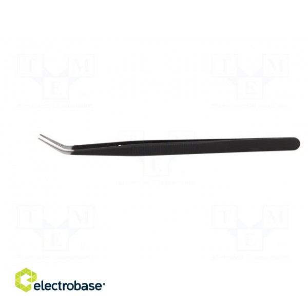 Tweezers | 155mm | for precision works | Blades: curved фото 3