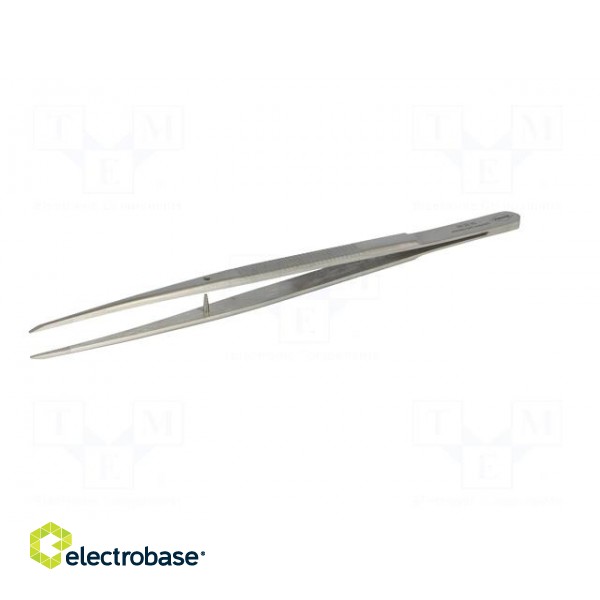 Tweezers | 155mm | for precision works | Blades: straight фото 2