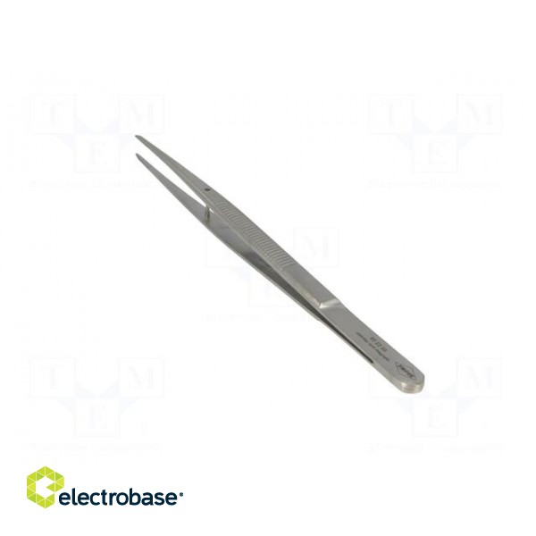 Tweezers | 155mm | for precision works | Blade tip shape: sharp image 4