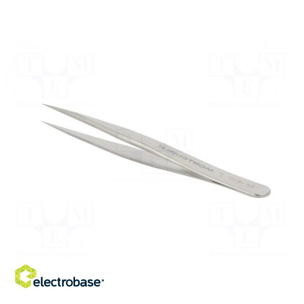 Tweezers | 90mm | for precision works | Blade tip shape: sharp paveikslėlis 4