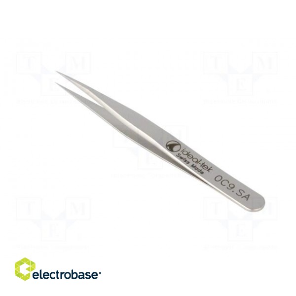 Tweezers | 90mm | for precision works | Blades: straight | max.925°C image 4