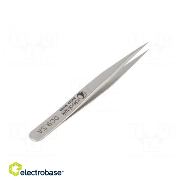 Tweezers | 90mm | for precision works | Blades: straight | max.925°C фото 6