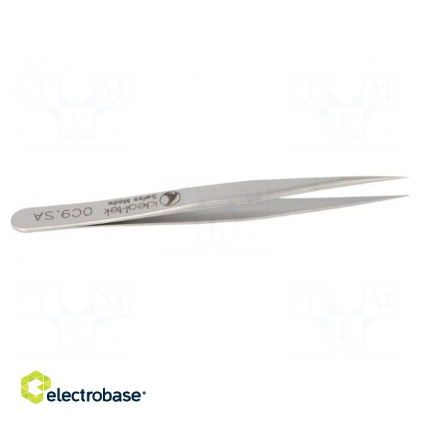 Tweezers | 90mm | for precision works | Blades: straight | max.925°C image 7