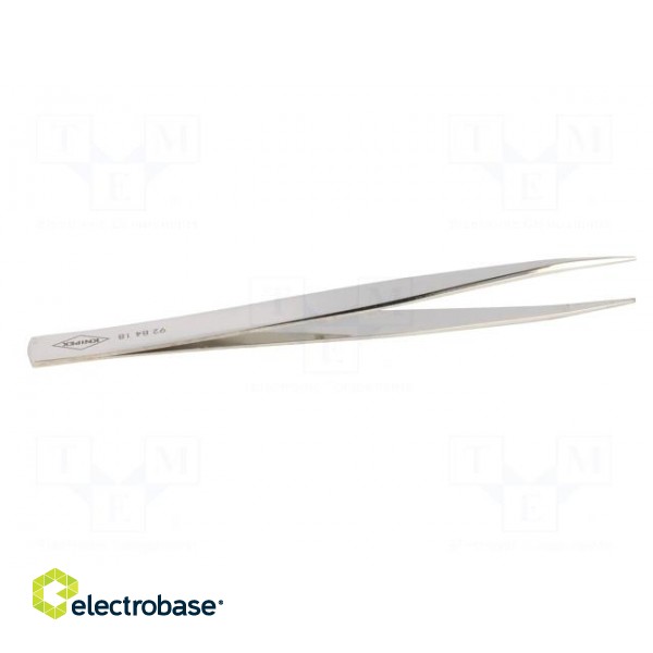 Tweezers | Tweezers len: 125mm | Blades: straight | Tipwidth: 0.9mm image 7