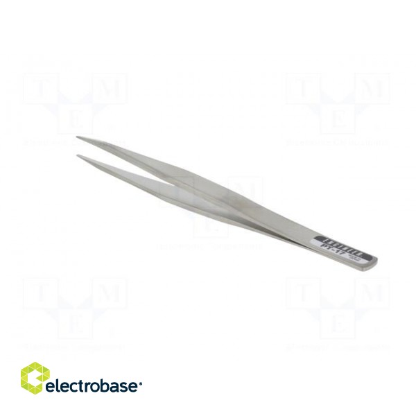 Tweezers | Tweezers len: 125mm | universal | Blade tip shape: flat фото 4