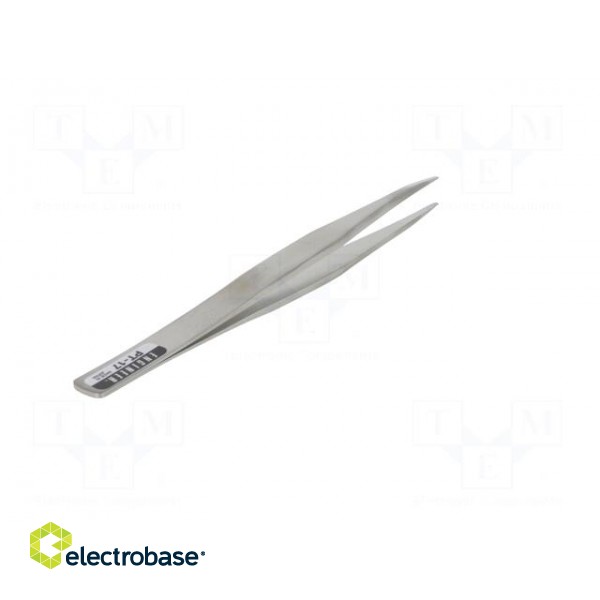 Tweezers | Tweezers len: 125mm | universal | Blade tip shape: flat фото 6