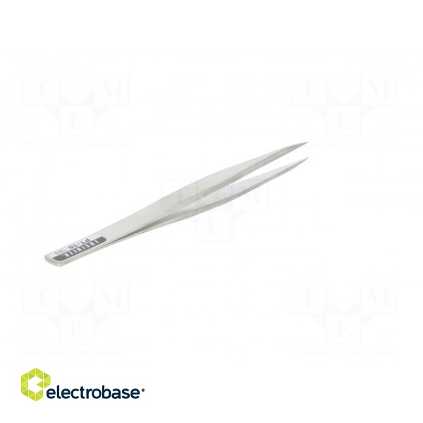 Tweezers | Tweezers len: 125mm | universal | Blade tip shape: sharp image 6