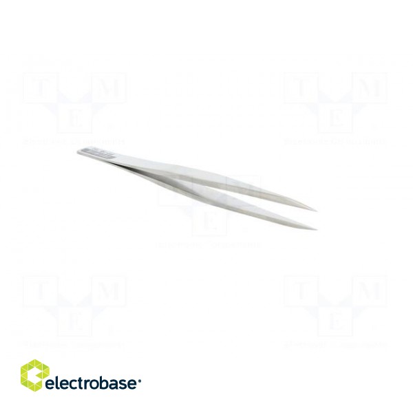 Tweezers | Tweezers len: 125mm | universal | Blade tip shape: sharp image 8