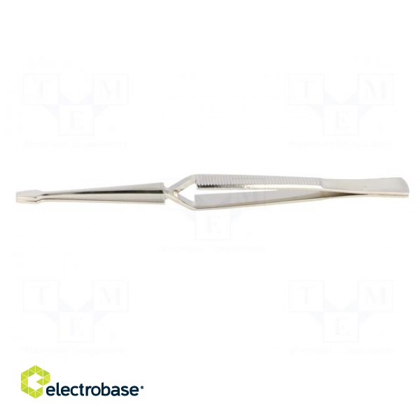 Tweezers | Tweezers len: 160mm | Blade tip shape: shovel | 25g image 3