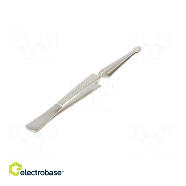 Tweezers | Tweezers len: 160mm | Blade tip shape: shovel | 25g image 6