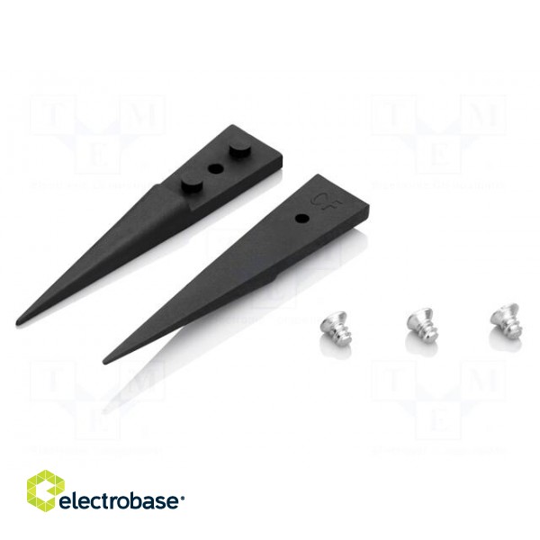 Spare part: tip | ESD | KNP.928105 | Type of tweezers: straight