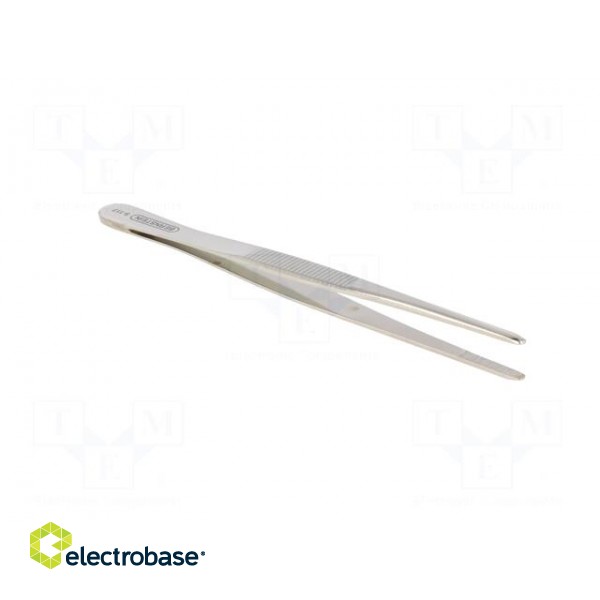 Tweezers | Blade tip shape: rounded | Tweezers len: 145mm image 8