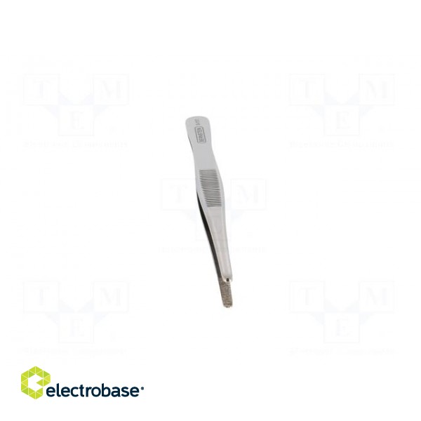 Tweezers | Blade tip shape: rounded | Tweezers len: 145mm image 9