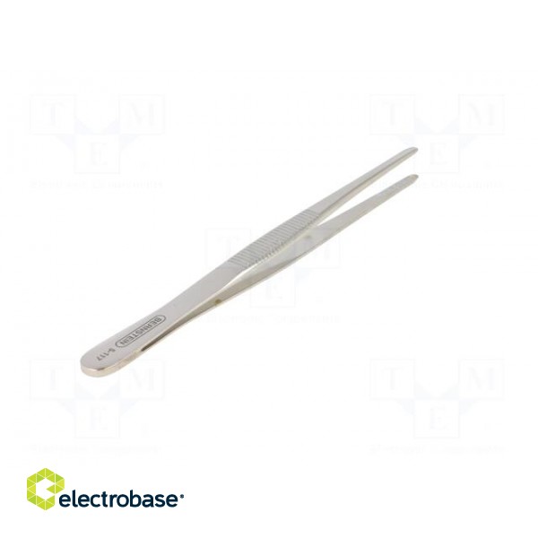 Tweezers | Blade tip shape: rounded | Tweezers len: 145mm image 6