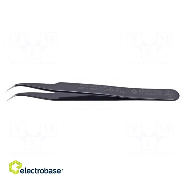 Tweezers | Blade tip shape: sharp | Tweezers len: 120mm | ESD