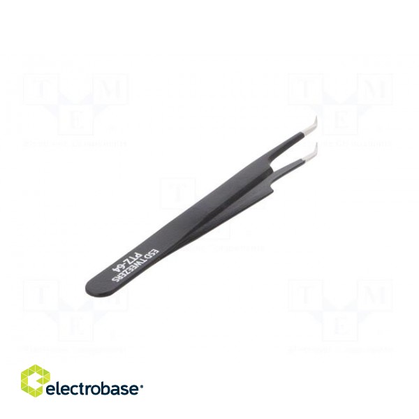 Tweezers | Blade tip shape: sharp | Tweezers len: 122mm | ESD image 6