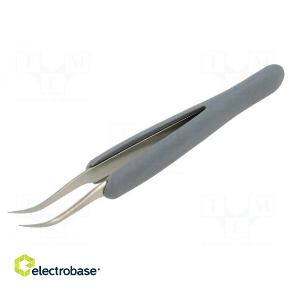 Tweezers | non-magnetic | Blade tip shape: sharp | Blades: curved