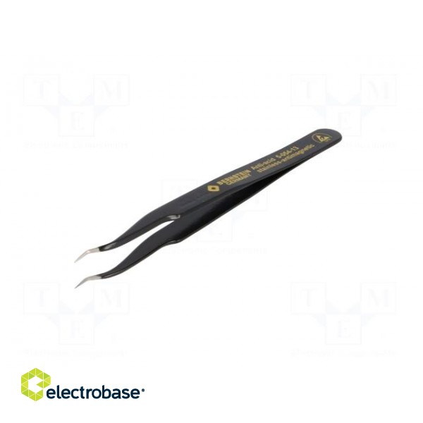 Tweezers | non-magnetic | Blade tip shape: sharp,bent | ESD image 2