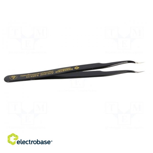 Tweezers | non-magnetic | Blade tip shape: sharp,bent | ESD image 7