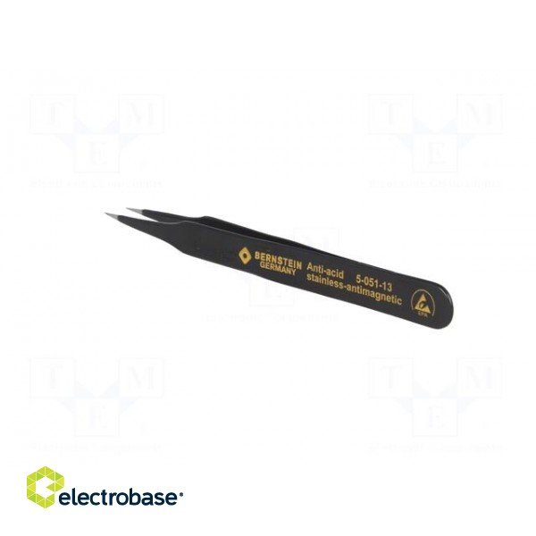 Tweezers | non-magnetic | Blade tip shape: sharp | ESD image 4