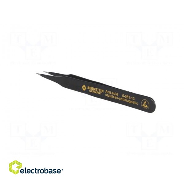 Tweezers | non-magnetic | Blade tip shape: sharp | ESD фото 4