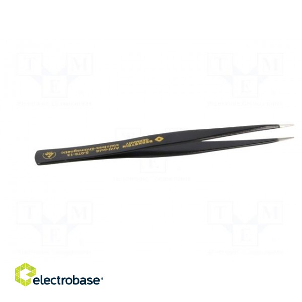 Tweezers | non-magnetic | Blade tip shape: sharp | Blades: straight image 7