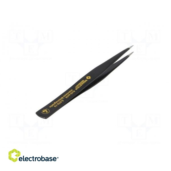 Tweezers | non-magnetic | Blade tip shape: sharp | Blades: straight image 6