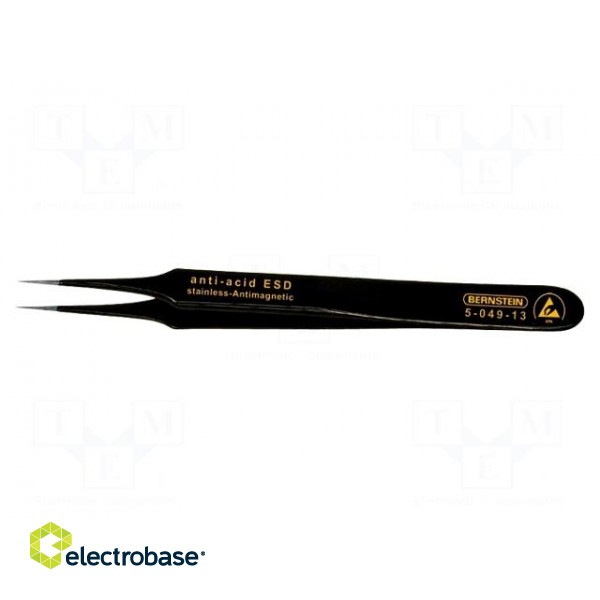 Tweezers | non-magnetic | Blade tip shape: sharp | ESD