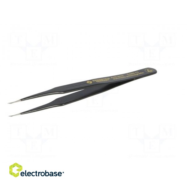 Tweezers | non-magnetic | Blade tip shape: trapezoidal | SMD | ESD image 2
