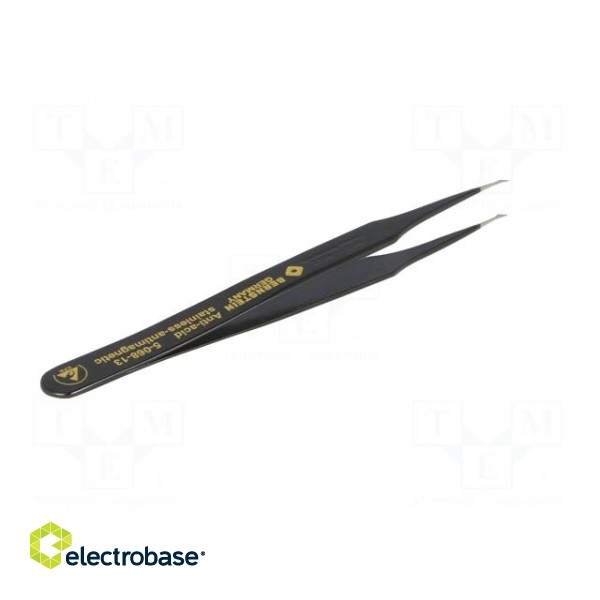 Tweezers | non-magnetic | Blade tip shape: trapezoidal | SMD | ESD paveikslėlis 6